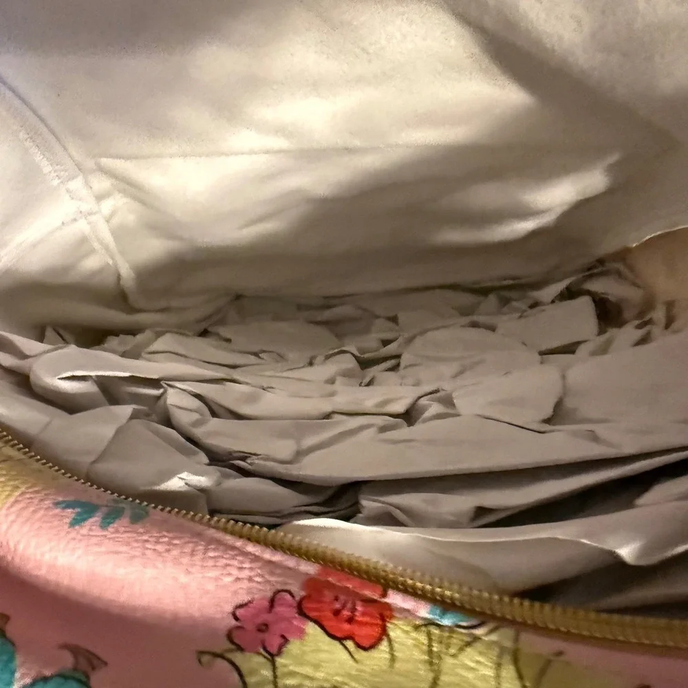 Disney Princess Pink Faux Leather Backpack Ariel Tiana Jasmine Snow White‎ NEW